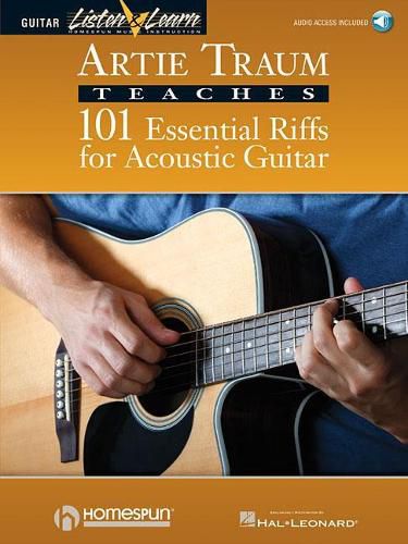 Cover image for 101 Essential Riffs for Acoustic Guitar