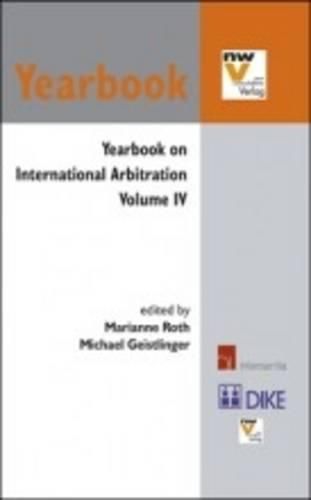 Yearbook on International Arbitration