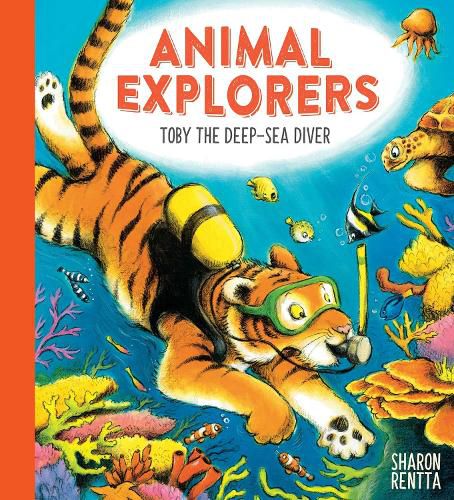 Cover image for Animal Explorers: Toby the Deep-Sea Diver PB