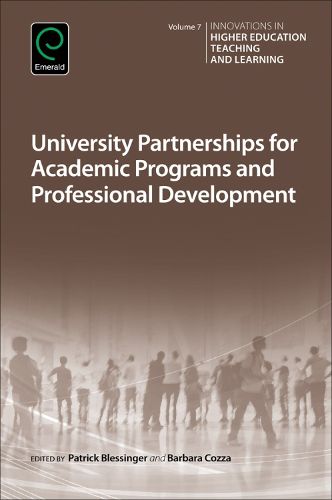 Cover image for University Partnerships for Academic Programs and Professional Development