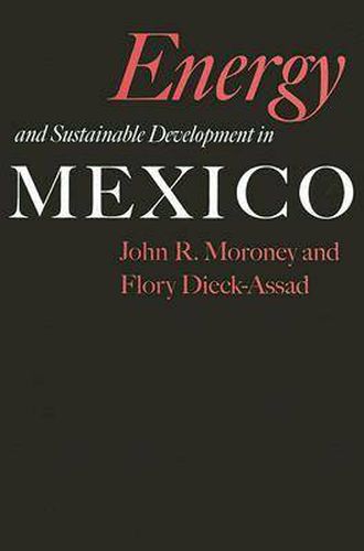 Cover image for Energy and Sustainable Development in Mexico