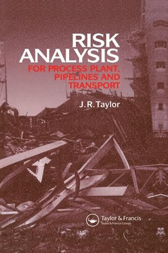 Cover image for Risk Analysis for Process Plant, Pipelines and Transport