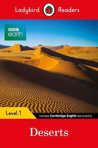 Cover image for Ladybird Readers Level 1 - BBC Earth - Deserts (ELT Graded Reader)