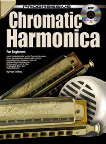 Cover image for Chromatic Harmonica For Beginner
