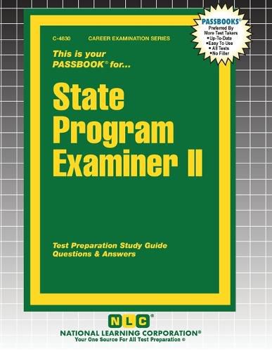 Cover image for State Program Examiner II