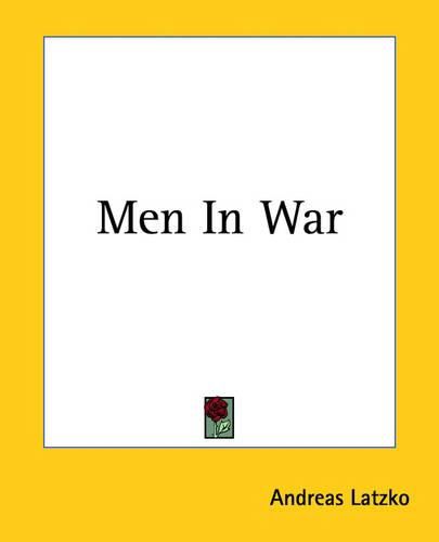 Cover image for Men In War