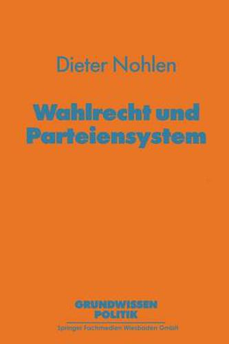 Cover image for Wahlrecht Und Parteiensystem