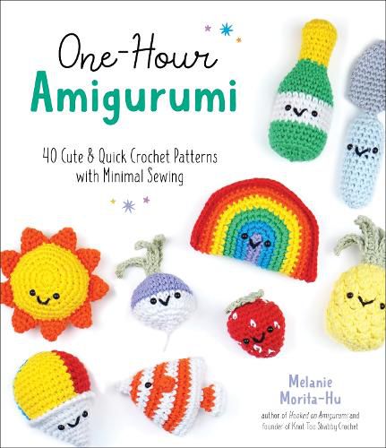 Cover image for One-Hour Amigurumi: 40 Cute & Quick Crochet Patterns with Minimal Sewing