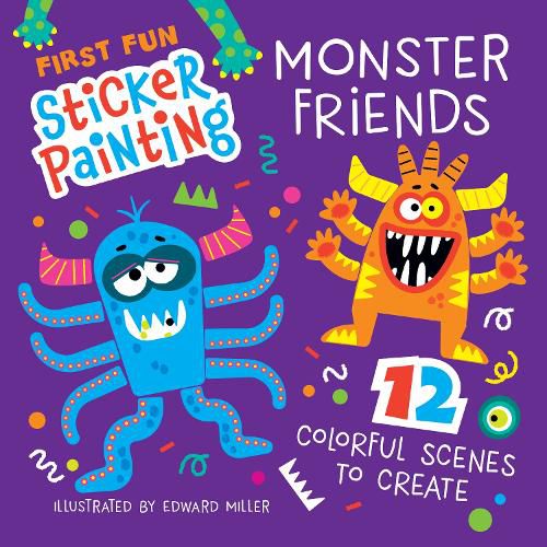 Cover image for First Fun Sticker Painting: Monster Friends