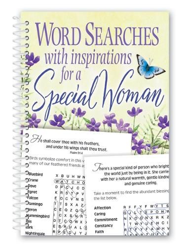 Cover image for Word Searches with Inspirations for a Special Woman