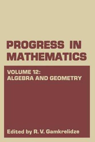 Cover image for Algebra and Geometry