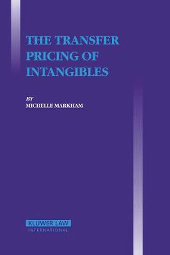 Cover image for The Transfer Pricing of Intangibles