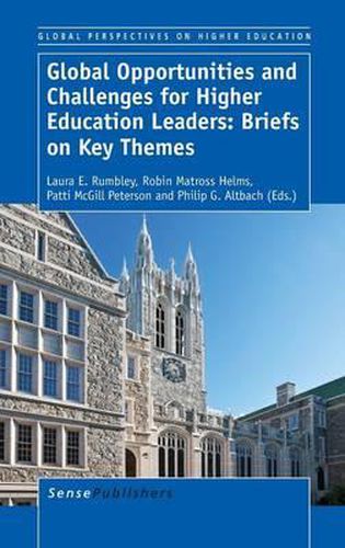 Cover image for Global Opportunities and Challenges for Higher Education Leaders: Briefs on Key Themes