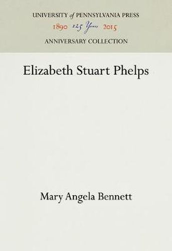 Cover image for Elizabeth Stuart Phelps