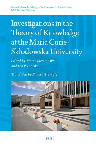 Cover image for Investigations in the Theory of Knowledge at the Maria Curie-Sklodowska University
