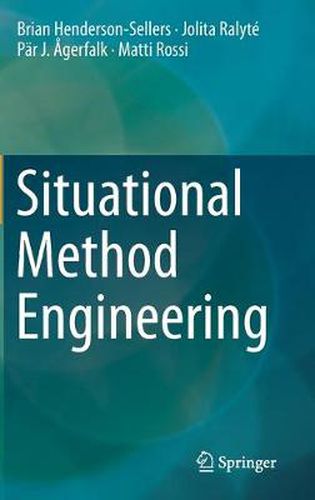 Cover image for Situational Method Engineering