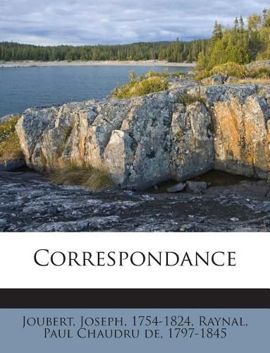 Cover image for Correspondance