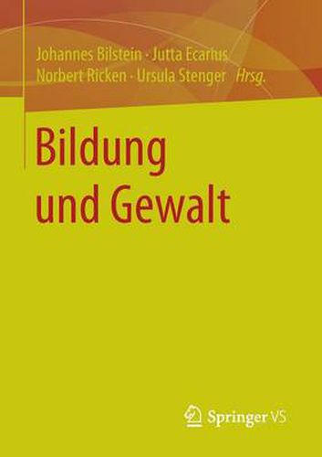 Cover image for Bildung und Gewalt