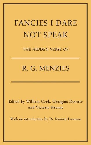 Cover image for Fancies I Dare Not Speak