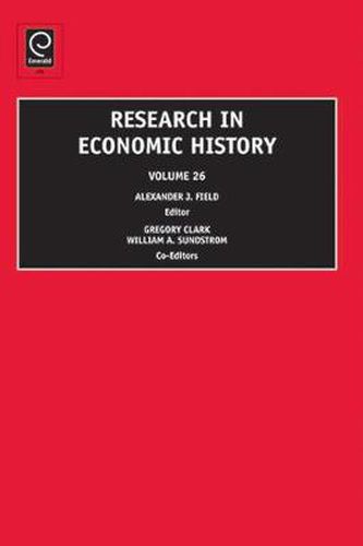 Cover image for Research in Economic History