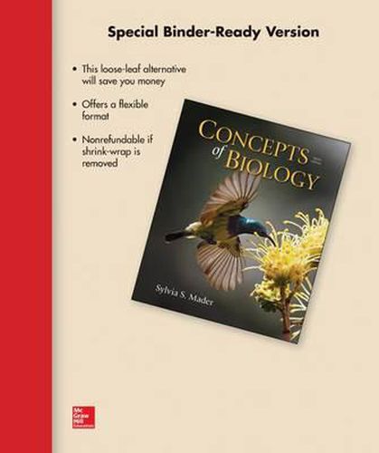 Cover image for Loose Leaf Version for Concepts of Biology