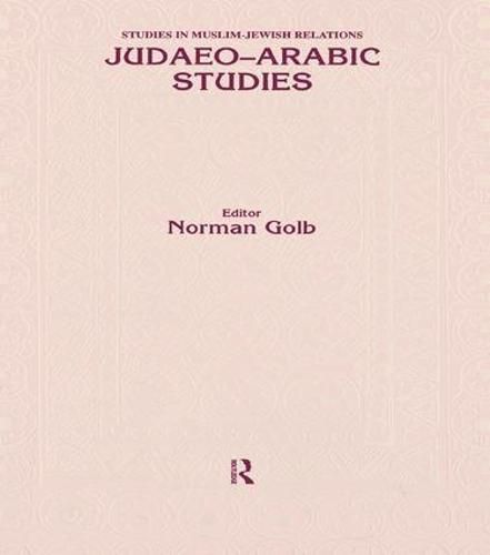 Cover image for Judaeo Arabic Studies