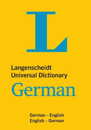 Cover image for Langenscheidt bilingual dictionaries: Langenscheidt Universal Dictionary German