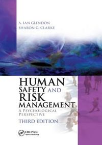 Cover image for Human Safety and Risk Management: A Psychological Perspective, Third Edition