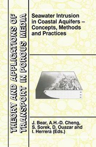 Cover image for Seawater Intrusion in Coastal Aquifers: Concepts, Methods and Practices