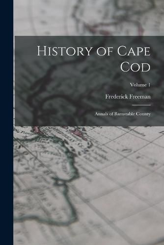 Cover image for History of Cape Cod