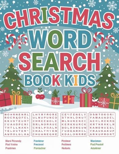 Cover image for Christmas Word Search for Kids