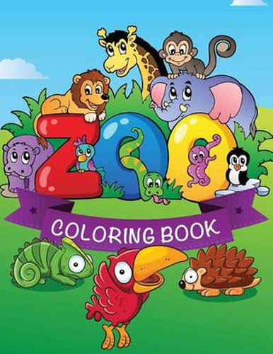 Cover image for Zoo Coloring Book