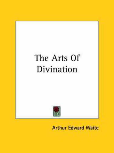 Cover image for The Arts of Divination