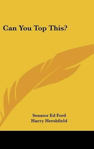 Cover image for Can You Top This?