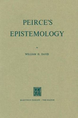 Cover image for Peirce's Epistemology