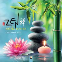 Cover image for Zen Art & Poetry Wall Calendar 2025 (Art Calendar)