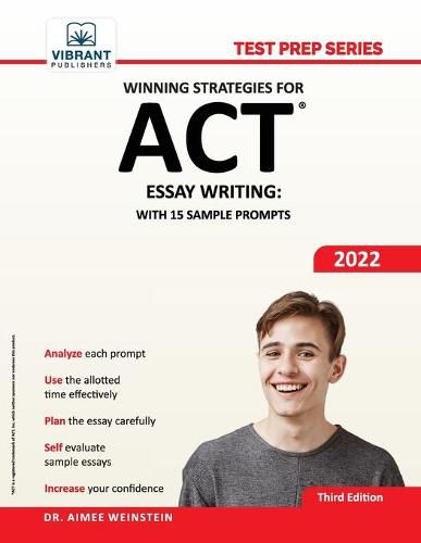 Cover image for Winning Strategies For ACT Essay Writing: With 15 Sample Prompts