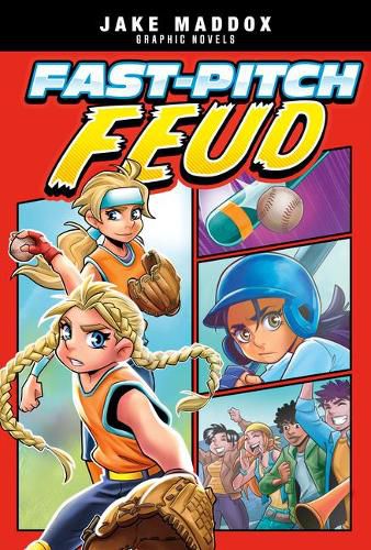 Fast Pitch Feud Jake Maddox Graphic Novels