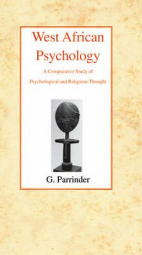 Cover image for West African Psychology: A Comparative Study of Psychology and Religious Thought