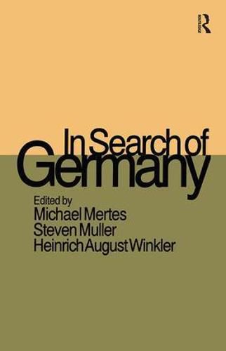Cover image for In Search of Germany