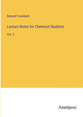 Lecture Notes for Chemical Students