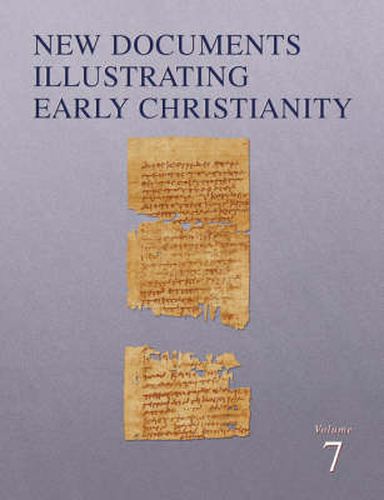 Cover image for New Documents Illustrating Early Christianity: A Review of the Greek Inscriptions and Papyri Published in 1982-83