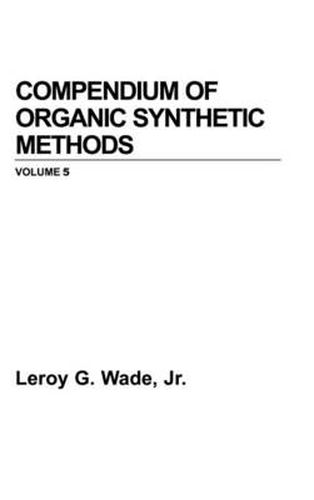 Cover image for Compendium of Organic Synthetic Methods