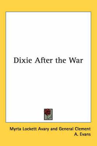 Dixie After the War