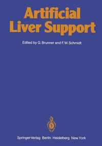 Cover image for Artificial Liver Support