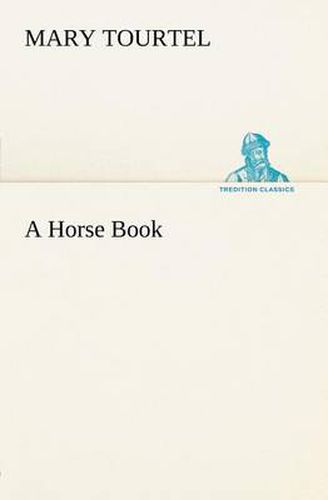 Cover image for A Horse Book