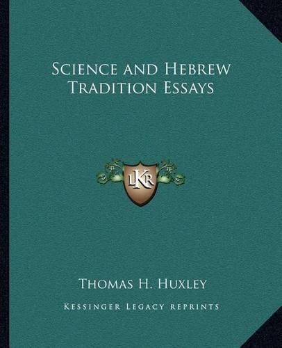 Cover image for Science and Hebrew Tradition Essays