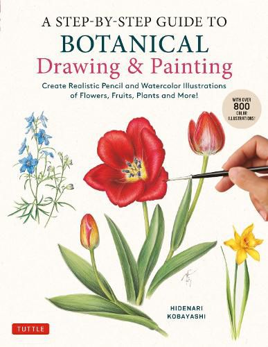 Cover image for A Step-by-Step Guide to Botanical Drawing & Painting