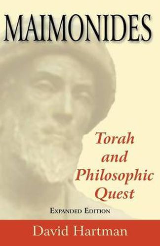 Cover image for Maimonides: Torah and Philosophic Quest