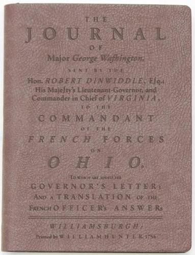 The Journal of Major George Washington: Dark Brown